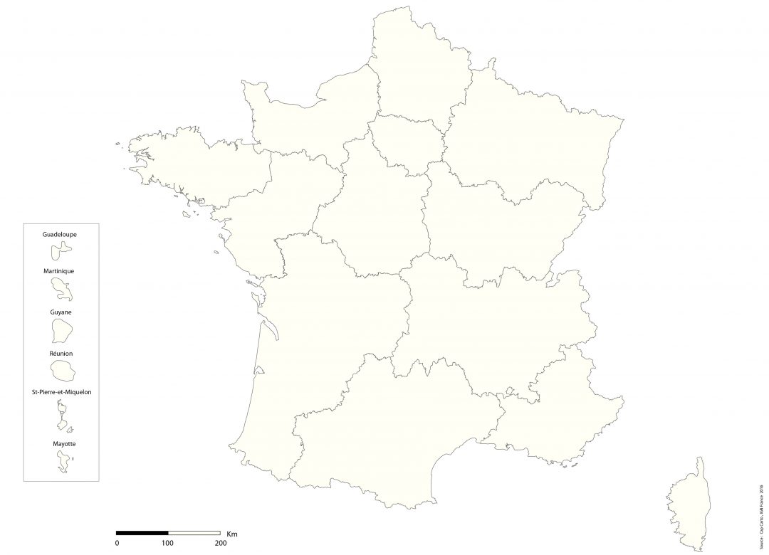 France Region Echelle Vierge Cap Carto