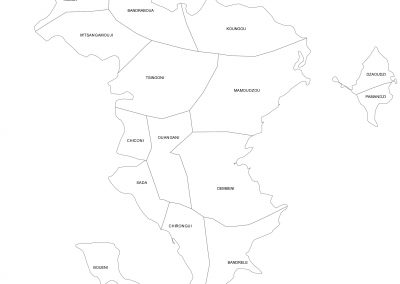 cartographie fond de carte gratuit vierge mayotte communes nom