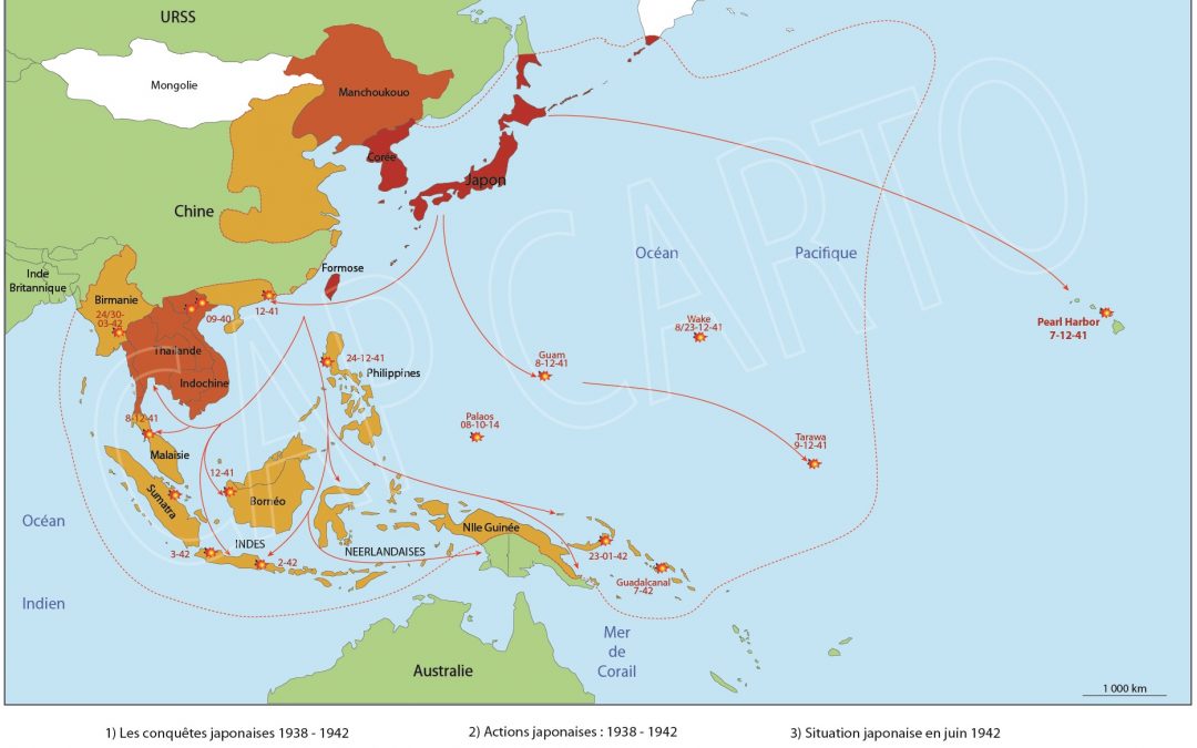 La Guerre du Pacifique : La conquête japonaise 1938-1942