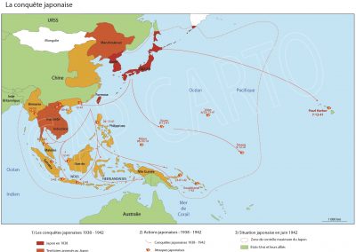 La Guerre du Pacifique : La conquête japonaise 1938-1942