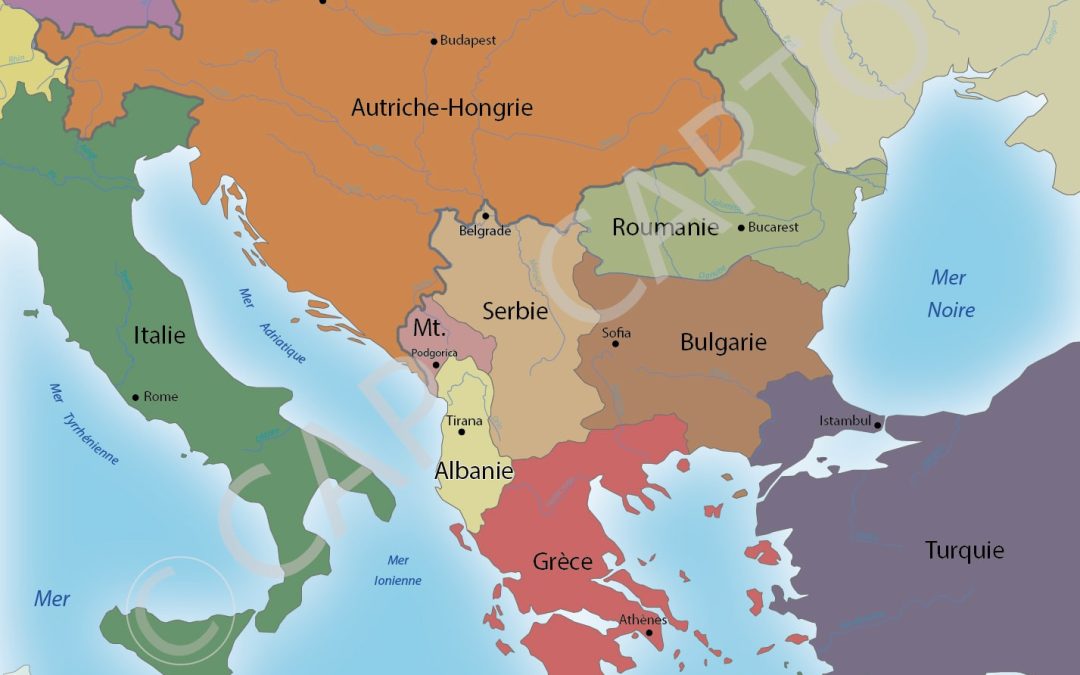 L’Europe Centrale et Orientale en 1914